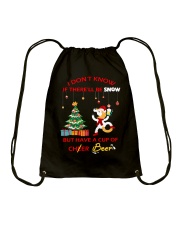 I Dont Know If Therell Be Snow Drawstring Bag tile