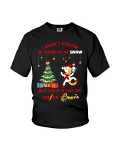 I Dont Know If Therell Be Snow Youth T-Shirt tile