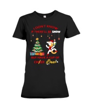 I Dont Know If Therell Be Snow Premium Fit Ladies Tee tile
