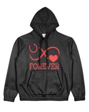 Forever Life Is Better With Horses Women's All Over Print Hoodie tile