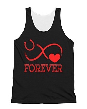Forever Life Is Better With Horses All-Over Unisex Tank tile