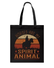 Horses Are My Spirit Animal Tote Bag tile