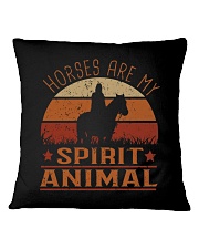 Horses Are My Spirit Animal Square Pillowcase tile