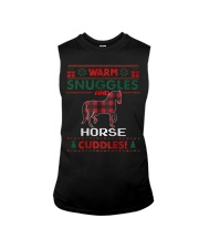 Warm Snuggles And Horse Cuddles Sleeveless Tee tile
