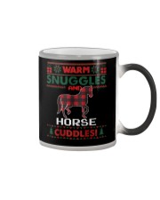 Warm Snuggles And Horse Cuddles Color Changing Mug tile