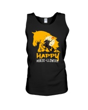 happy horselloween Unisex Tank tile