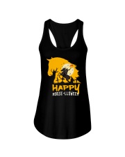 happy horselloween Ladies Flowy Tank tile