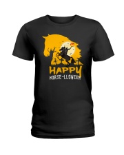 happy horselloween Ladies T-Shirt front