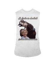 A smile is the shortest distance between two souls Sleeveless Tee tile