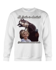 A smile is the shortest distance between two souls Crewneck Sweatshirt tile