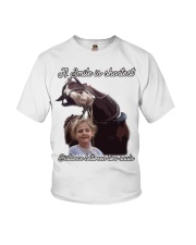 A smile is the shortest distance between two souls Youth T-Shirt tile