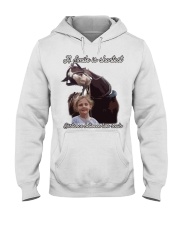 A smile is the shortest distance between two souls Hooded Sweatshirt tile