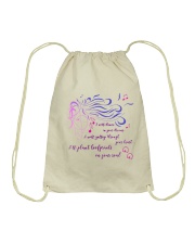 I Will Clance In Your Dreams Drawstring Bag tile