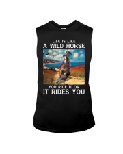 Life Is Like A Wild Horse Sleeveless Tee tile
