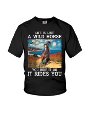 Life Is Like A Wild Horse Youth T-Shirt tile