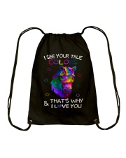 I See Your True Colors Drawstring Bag tile