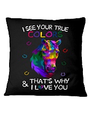 I See Your True Colors Square Pillowcase tile
