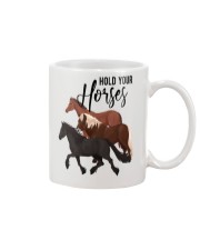 Hold Your Horses Mug tile