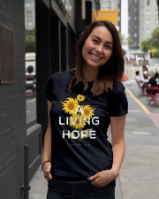 A LIVING HOPE - WARRIOR OF CHRIST Ladies T-Shirt lifestyle-women-crewneck-front-5