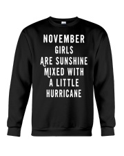 NOVEMBER GIRLS ARE SUNSHINE Crewneck Sweatshirt thumbnail