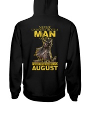 NEVER UNDERESTIMATE A MAN OF FAITH - AUGUST Hooded Sweatshirt thumbnail