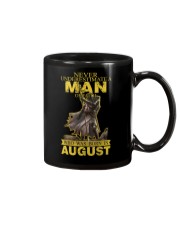NEVER UNDERESTIMATE A MAN OF FAITH - AUGUST Mug thumbnail