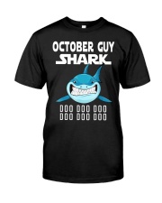 OCTOBER GUY SHARK DOO DOO DOO Classic T-Shirt front