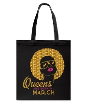 QUEENS ARE BORN IN MARCH Tote Bag thumbnail