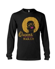 QUEENS ARE BORN IN MARCH Long Sleeve Tee thumbnail