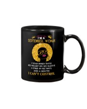 IM A SEPTEMBER WOMAN - I CANT CONTROL Mug thumbnail