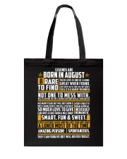 LEGENDS ARE BORN IN AUGUST Tote Bag thumbnail