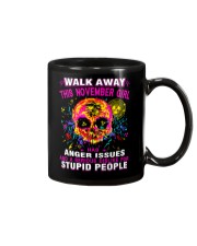 THIS NOVEMBER GIRL HAS ANGER ISSUES Mug thumbnail