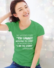 STRONGMOTHER Ladies T-Shirt lifestyle-holiday-womenscrewneck-front-1