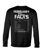 FEBRUARY GUY FACTS Crewneck Sweatshirt thumbnail