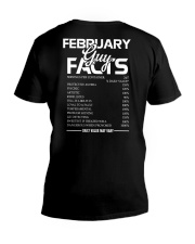 FEBRUARY GUY FACTS V-Neck T-Shirt thumbnail