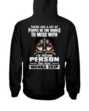 DONT MESS WITH ME - WARRIOR OF CHRIST Hooded Sweatshirt thumbnail