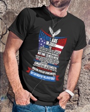LEGENDS ARE BORN IN JULY Classic T-Shirt lifestyle-mens-crewneck-front-4