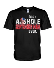 BEST ASSHOLE SEPTEMBER MAN EVER V-Neck T-Shirt thumbnail