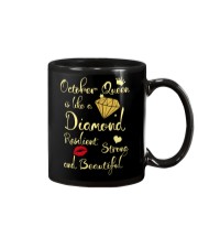 OCTOBER QUEEN IS LIKE A DIAMOND Mug thumbnail