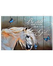 BE STILL AND KNOW THAT I AM GOD - HORSE 24x16 Poster front