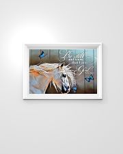 BE STILL AND KNOW THAT I AM GOD - HORSE 24x16 Poster poster-landscape-24x16-lifestyle-02