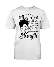 I AM A MAY GIRL Classic T-Shirt thumbnail
