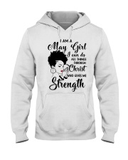 I AM A MAY GIRL Hooded Sweatshirt thumbnail