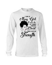 I AM A MAY GIRL Long Sleeve Tee thumbnail