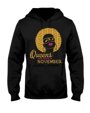 QUEENS ARE BORN IN NOVEMBER Hooded Sweatshirt thumbnail