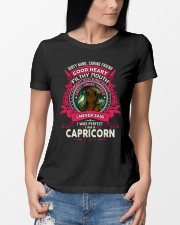 I NEVER SAID I WAS PERFECT - CAPRICORN Ladies T-Shirt lifestyle-women-crewneck-front-10