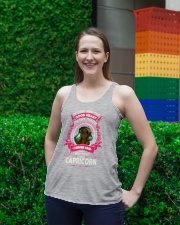 I NEVER SAID I WAS PERFECT - CAPRICORN Ladies Flowy Tank lifestyle-bellaflowy-tank-front-2