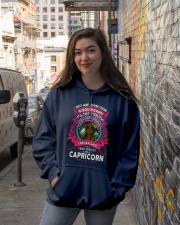 I NEVER SAID I WAS PERFECT - CAPRICORN Hooded Sweatshirt lifestyle-unisex-hoodie-front-1