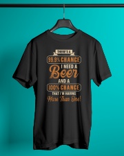 I NEED A BEER - BEER TIME Classic T-Shirt lifestyle-mens-crewneck-front-3