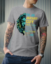 I'M AN AUGUST GUY - I HAVE 3 SIDES Classic T-Shirt lifestyle-mens-crewneck-front-6